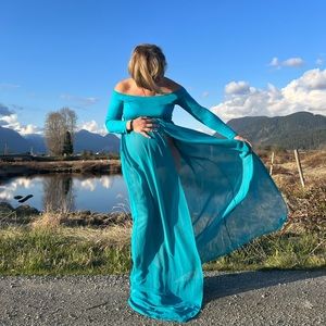 Maternity gown size M